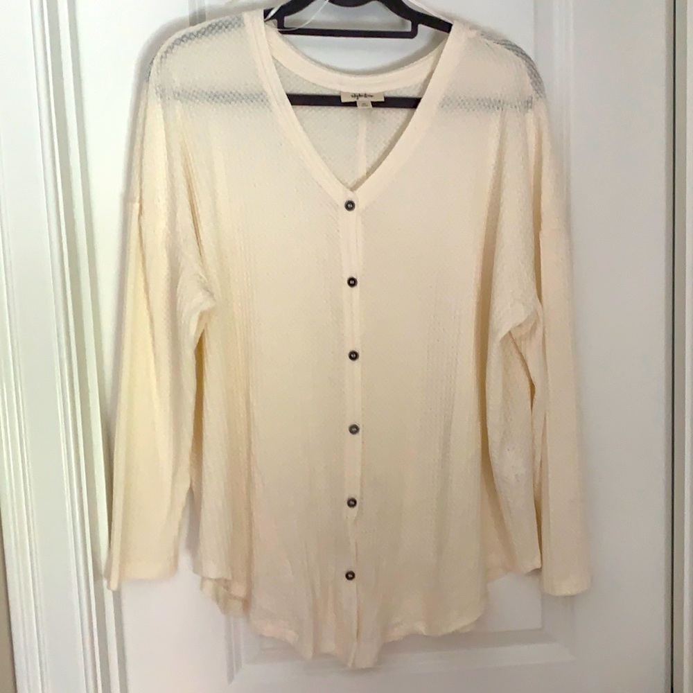 New w/o tag - Style and Co . Casual Shirt